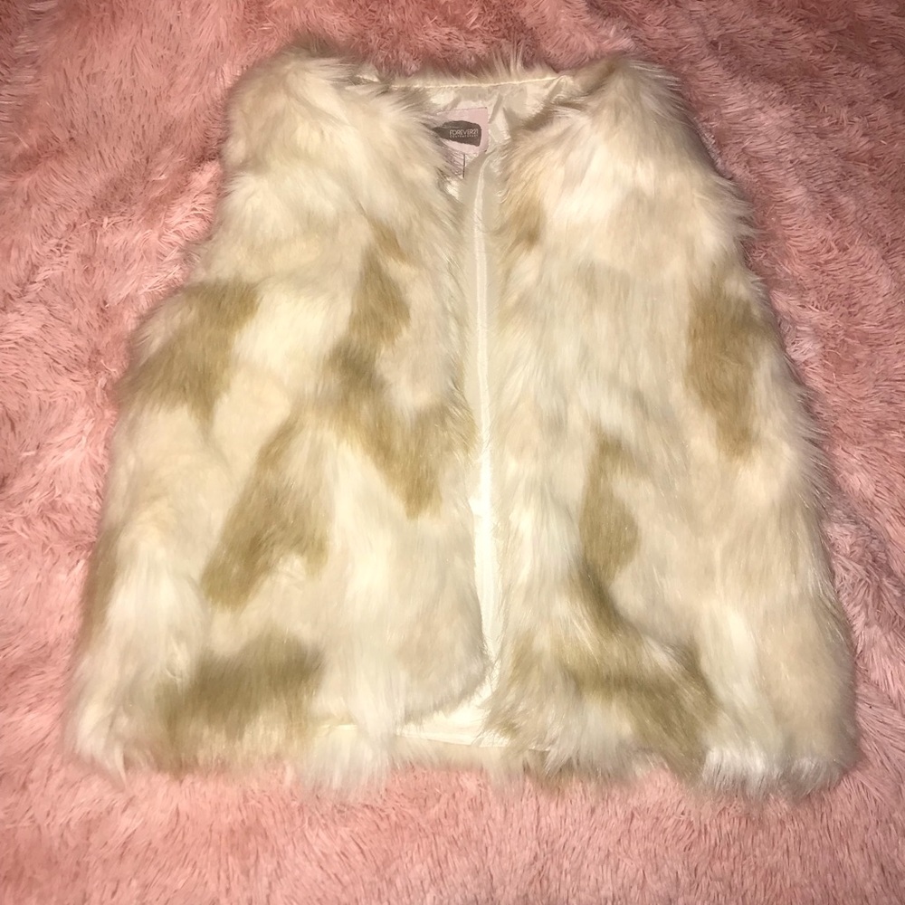 Forever 21 fur vest